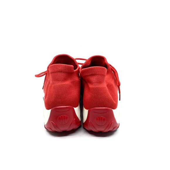 Red Air Cushion Tie-up Shock Absorbing Sports & Casual Shoes - Picture 6 of 8